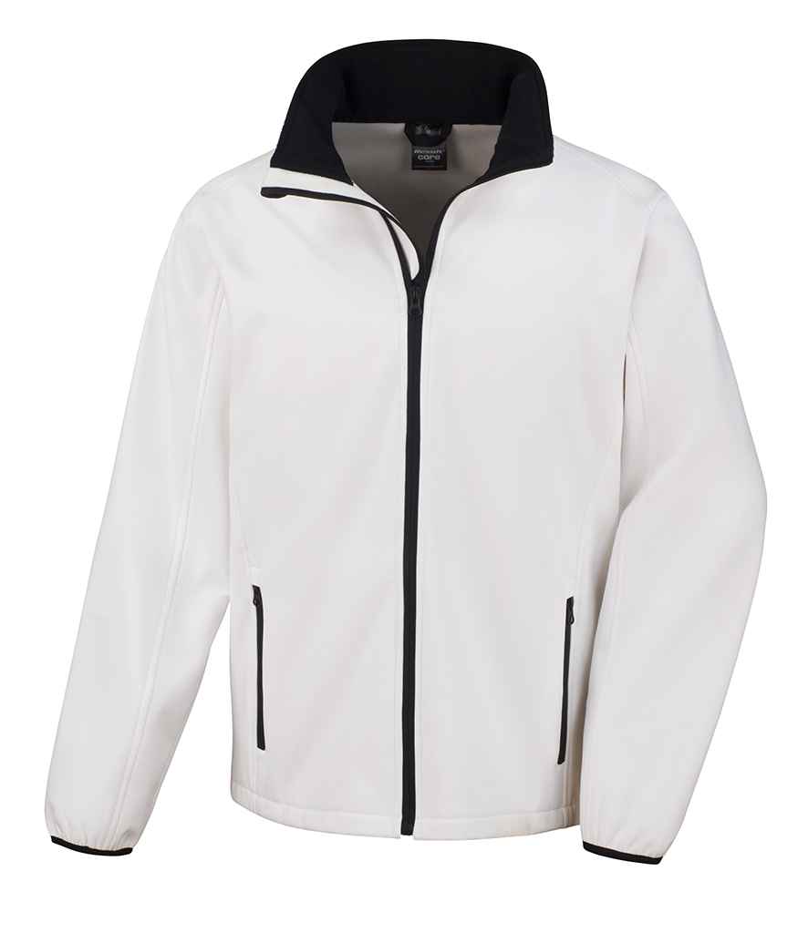 Result Core Printable Soft Shell Jacket in by Result Core — Custom branded clothing by Print Press, featuring premium embroidery produced in our specialist print lab in the UK.