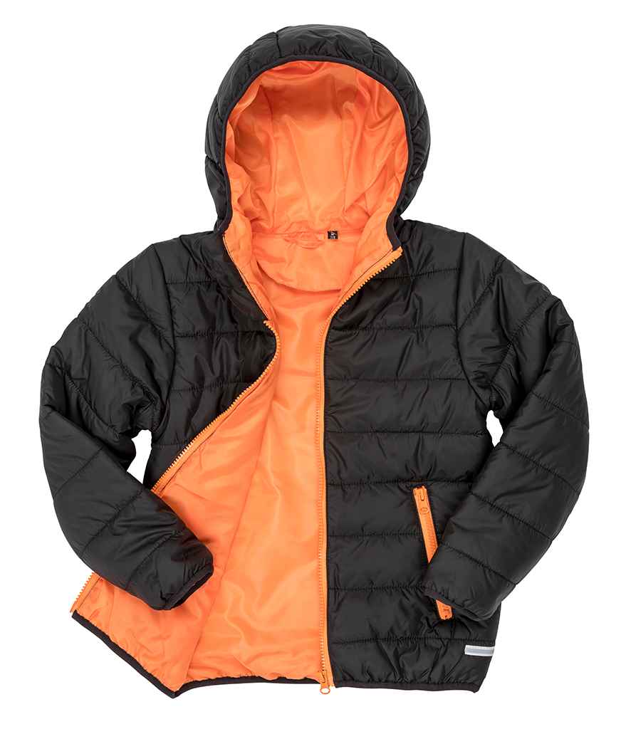 Result Core Kids Padded Jacket in by Result Core — Custom branded clothing by Print Press, featuring premium embroidery produced in our specialist print lab in the UK.