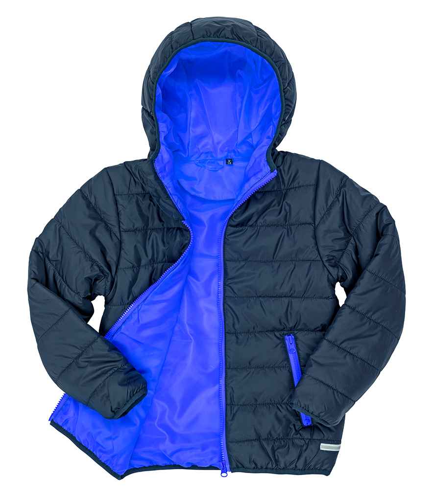 Result Core Kids Padded Jacket in by Result Core — Custom branded clothing by Print Press, featuring premium embroidery produced in our specialist print lab in the UK.