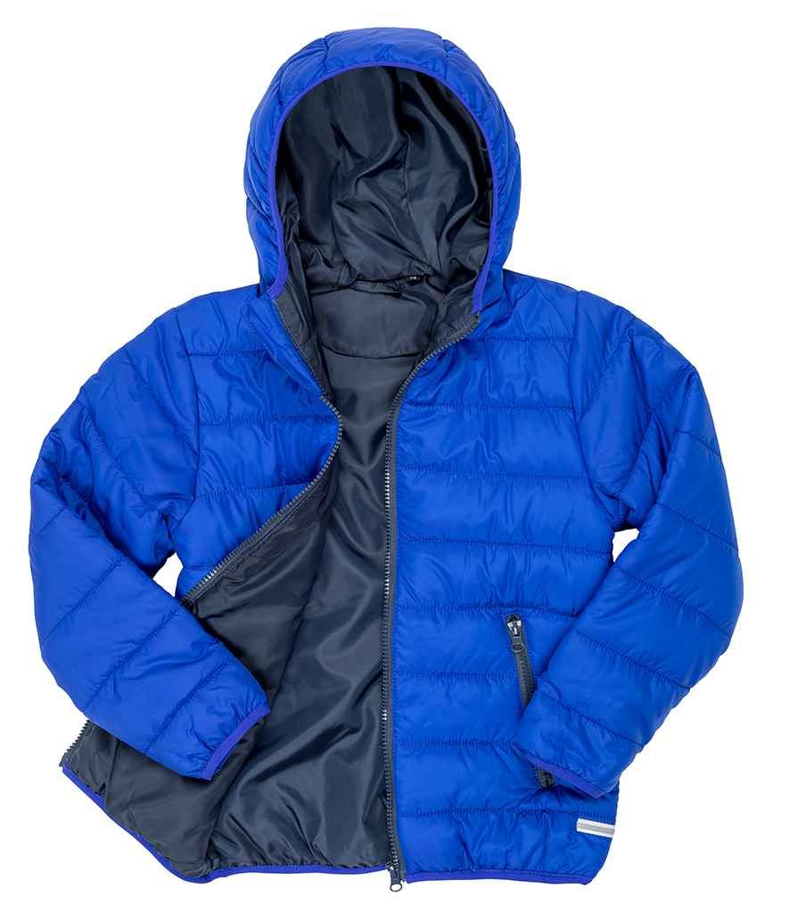 Result Core Kids Padded Jacket in by Result Core — Custom branded clothing by Print Press, featuring premium embroidery produced in our specialist print lab in the UK.