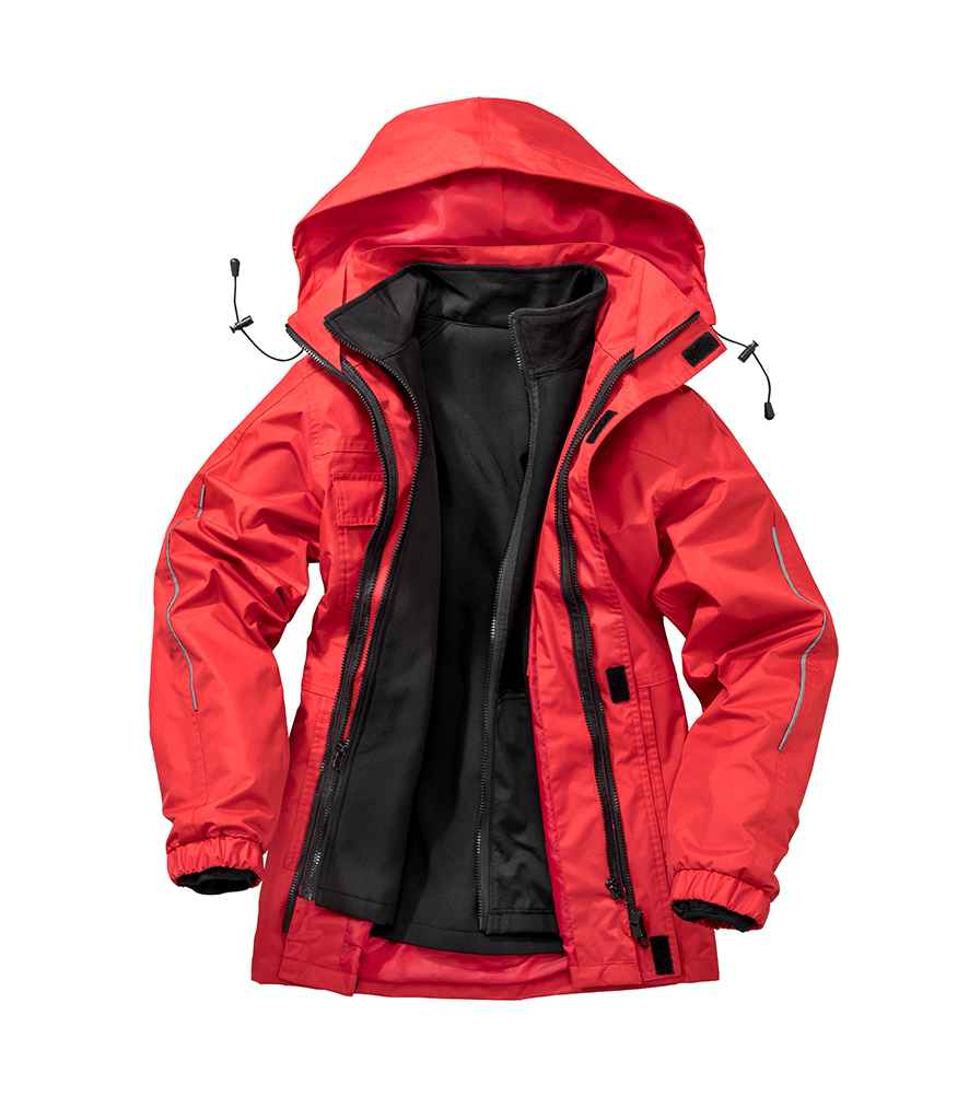 Result Core 3-in-1 Transit Jacket in by Result Core — Custom branded clothing by Print Press, featuring premium embroidery produced in our specialist print lab in the UK.
