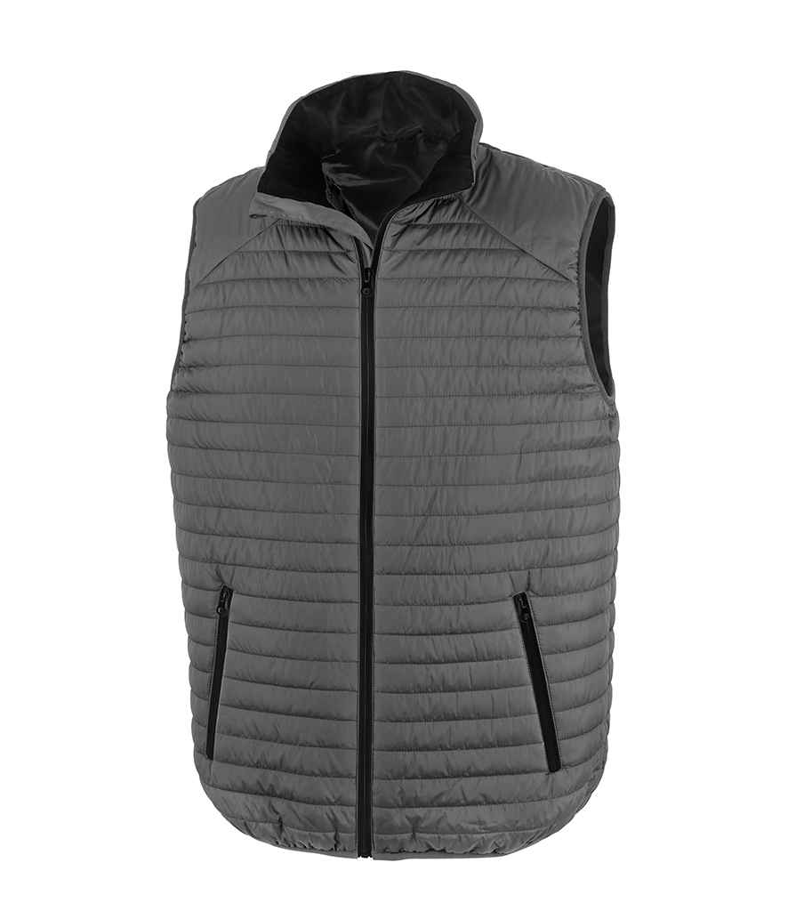 Result Genuine Recycled Thermoquilt Gilet in by Result Genuine Recycled — Custom branded clothing by Print Press, featuring premium embroidery produced in our specialist print lab in the UK.