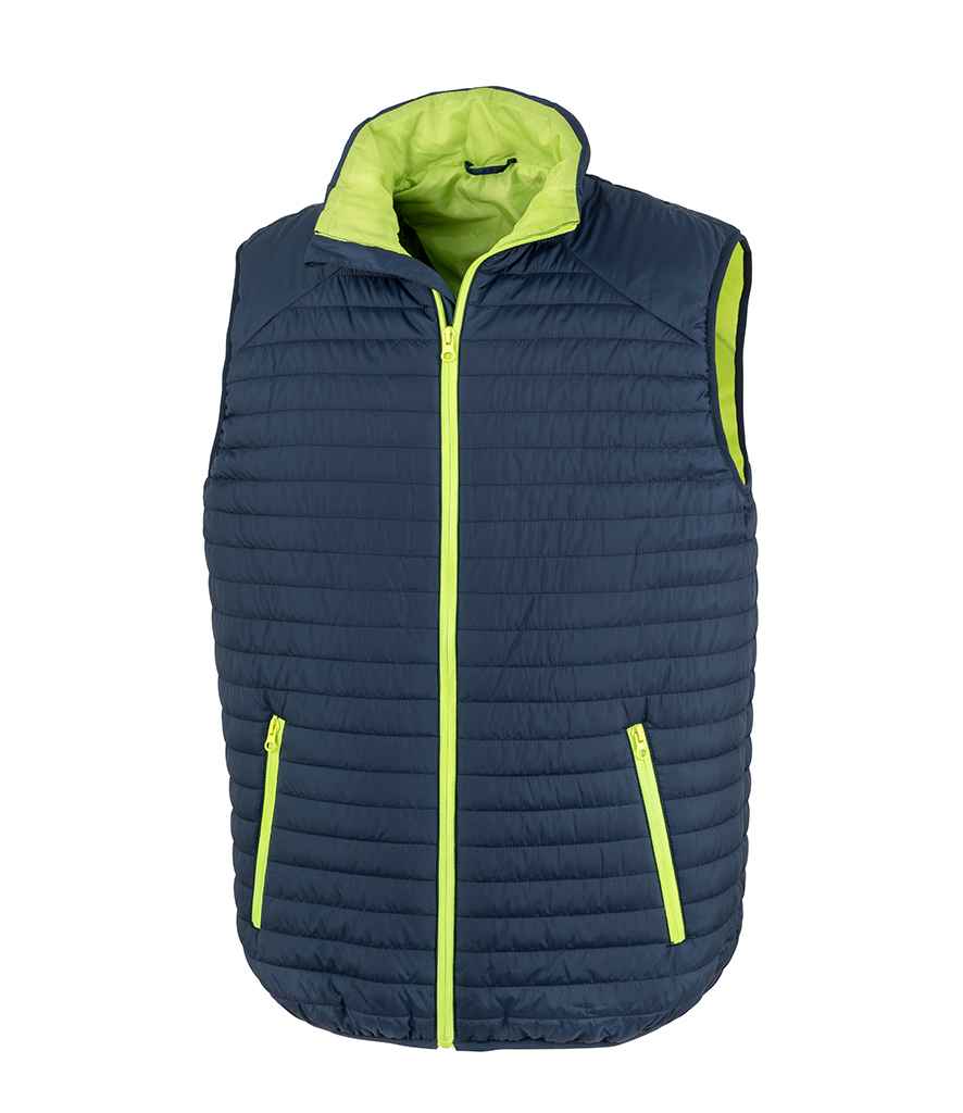 Result Genuine Recycled Thermoquilt Gilet in by Result Genuine Recycled — Custom branded clothing by Print Press, featuring premium embroidery produced in our specialist print lab in the UK.