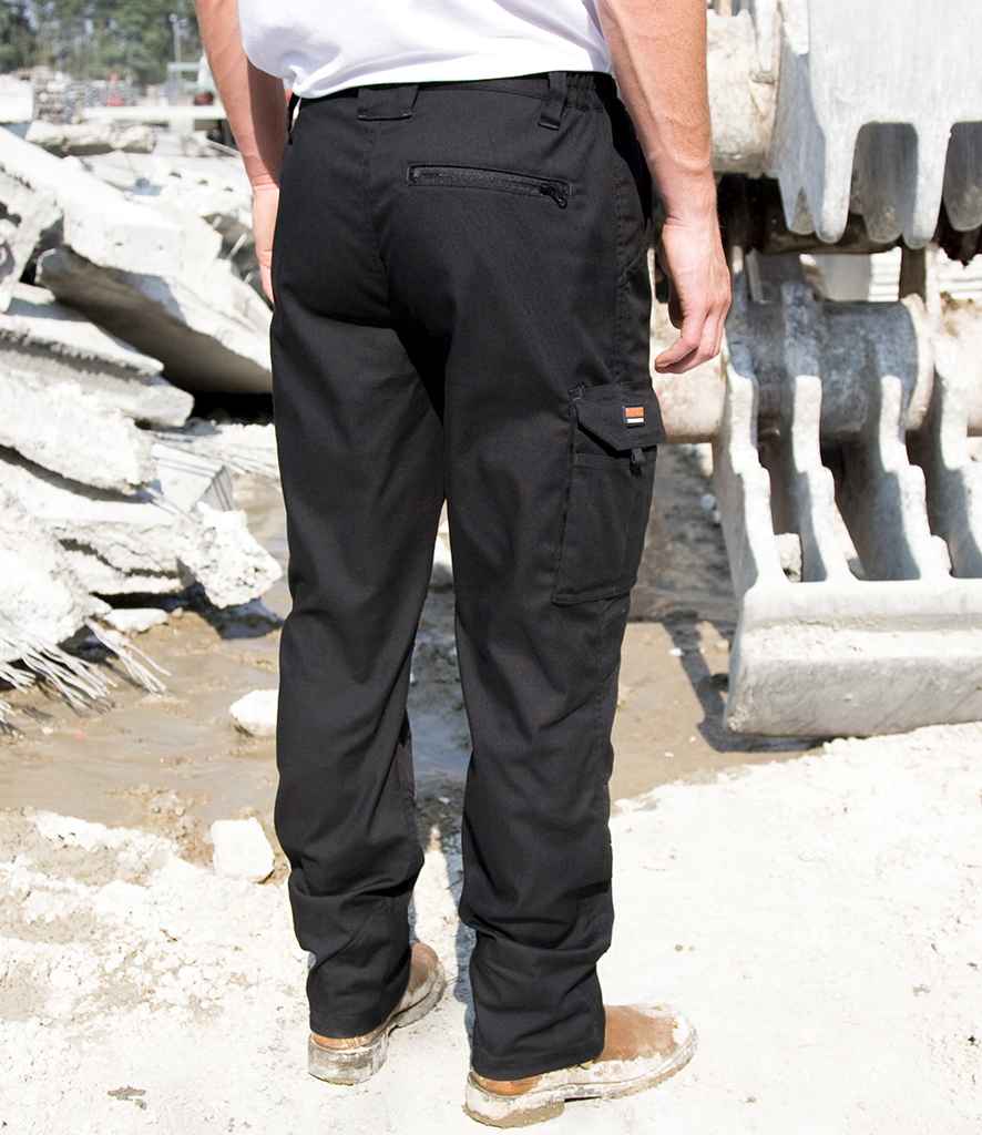 Result Work-Guard Stretch Trousers in by Result Work-Guard — Custom branded clothing by Print Press, featuring premium embroidery produced in our specialist print lab in the UK.