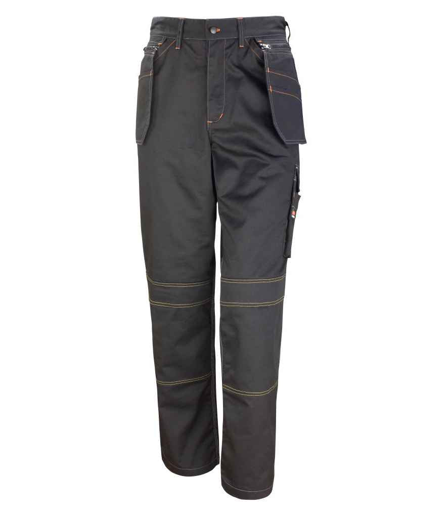 Result Work-Guard Lite Unisex Holster Trousers in by Result Work-Guard — Custom branded clothing by Print Press, featuring premium embroidery produced in our specialist print lab in the UK.