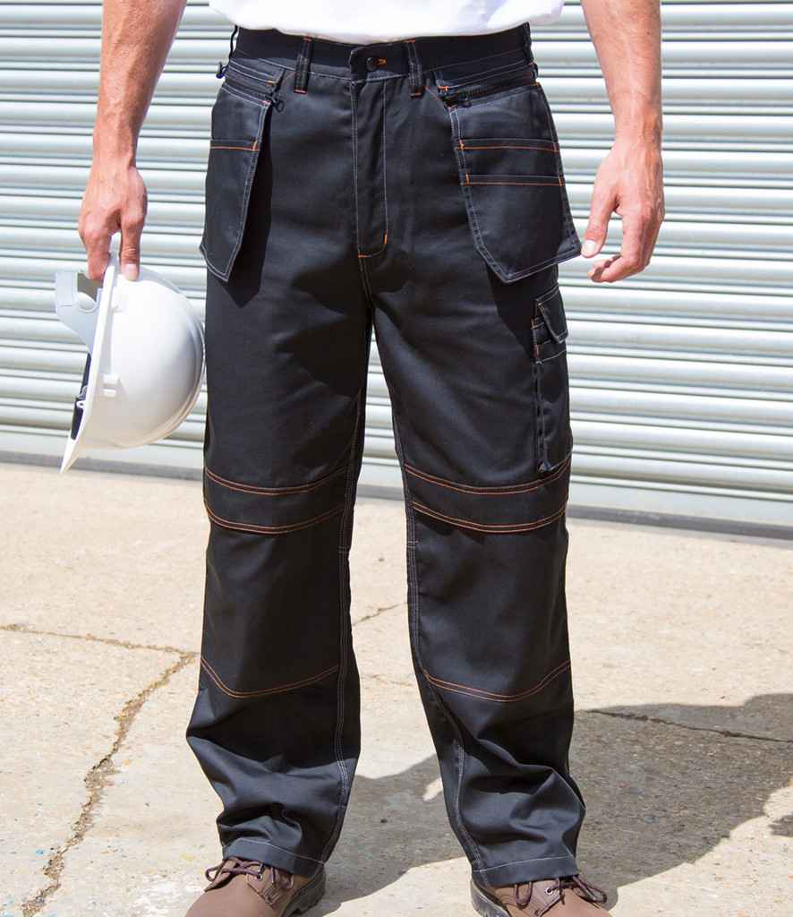Result Work-Guard Lite Unisex Holster Trousers in by Result Work-Guard — Custom branded clothing by Print Press, featuring premium embroidery produced in our specialist print lab in the UK.