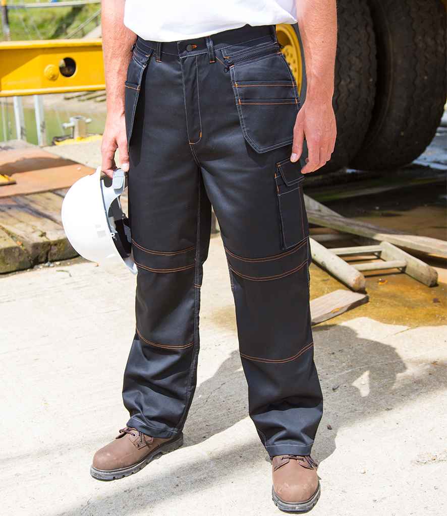 Result Work-Guard Lite Unisex Holster Trousers in by Result Work-Guard — Custom branded clothing by Print Press, featuring premium embroidery produced in our specialist print lab in the UK.