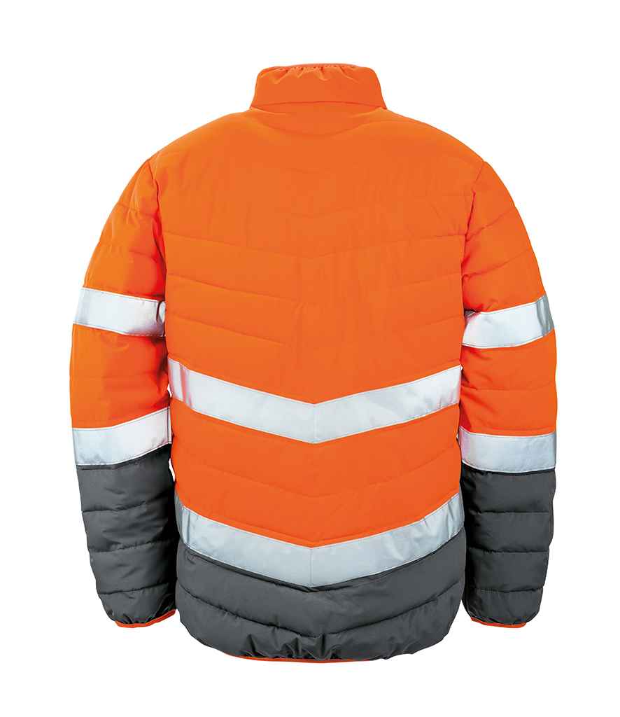 Result Safe-Guard Soft Safety Jacket in by Result Safe-Guard — Custom branded clothing by Print Press, featuring premium embroidery produced in our specialist print lab in the UK.