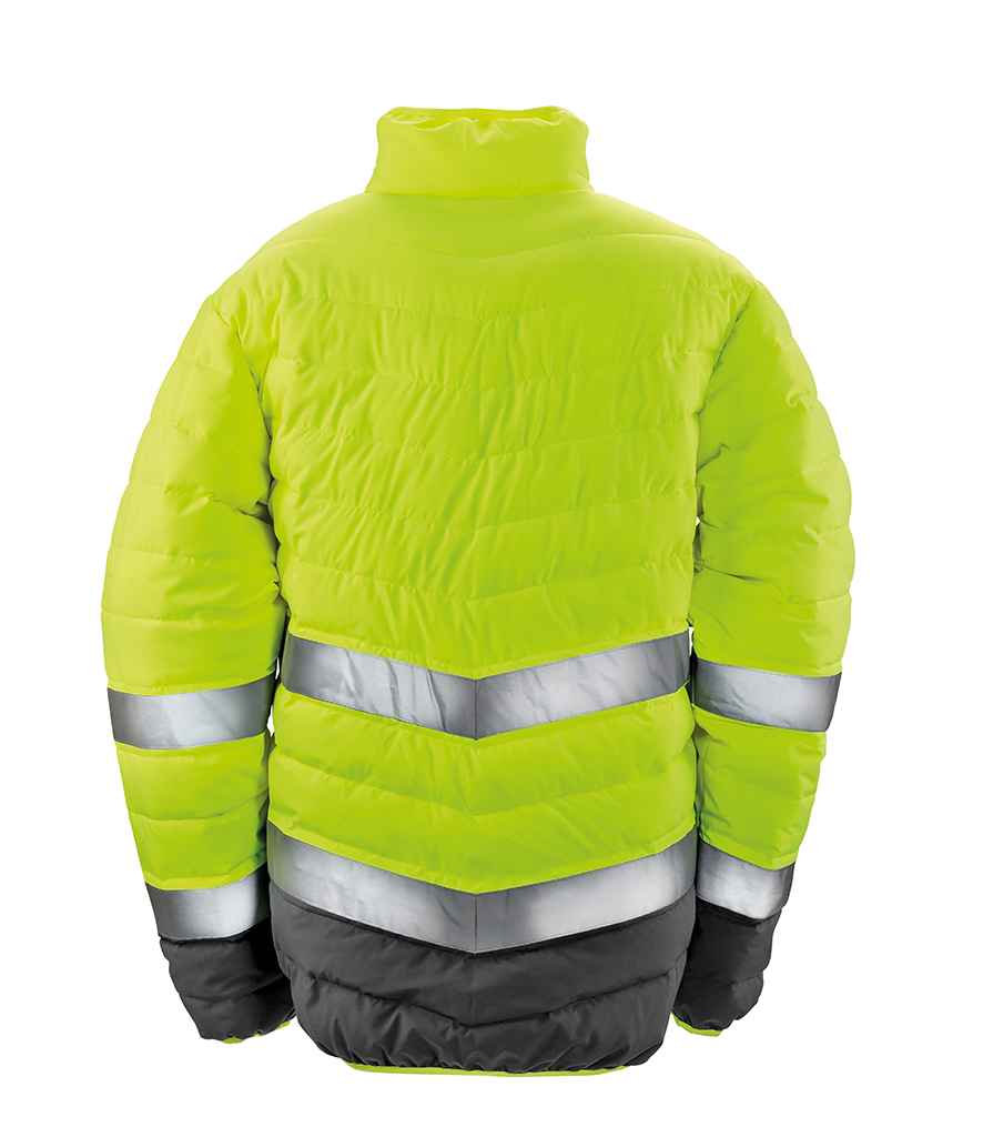 Result Safe-Guard Soft Safety Jacket in by Result Safe-Guard — Custom branded clothing by Print Press, featuring premium embroidery produced in our specialist print lab in the UK.