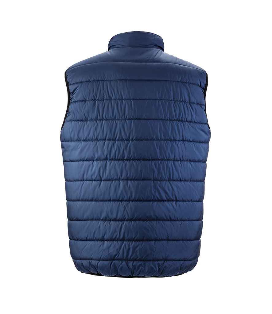 Result Safe-Guard Reversible Soft Padded Gilet in by Result Safe-Guard — Custom branded clothing by Print Press, featuring premium embroidery produced in our specialist print lab in the UK.