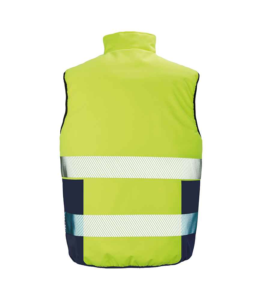 Result Safe-Guard Reversible Soft Padded Gilet in by Result Safe-Guard — Custom branded clothing by Print Press, featuring premium embroidery produced in our specialist print lab in the UK.
