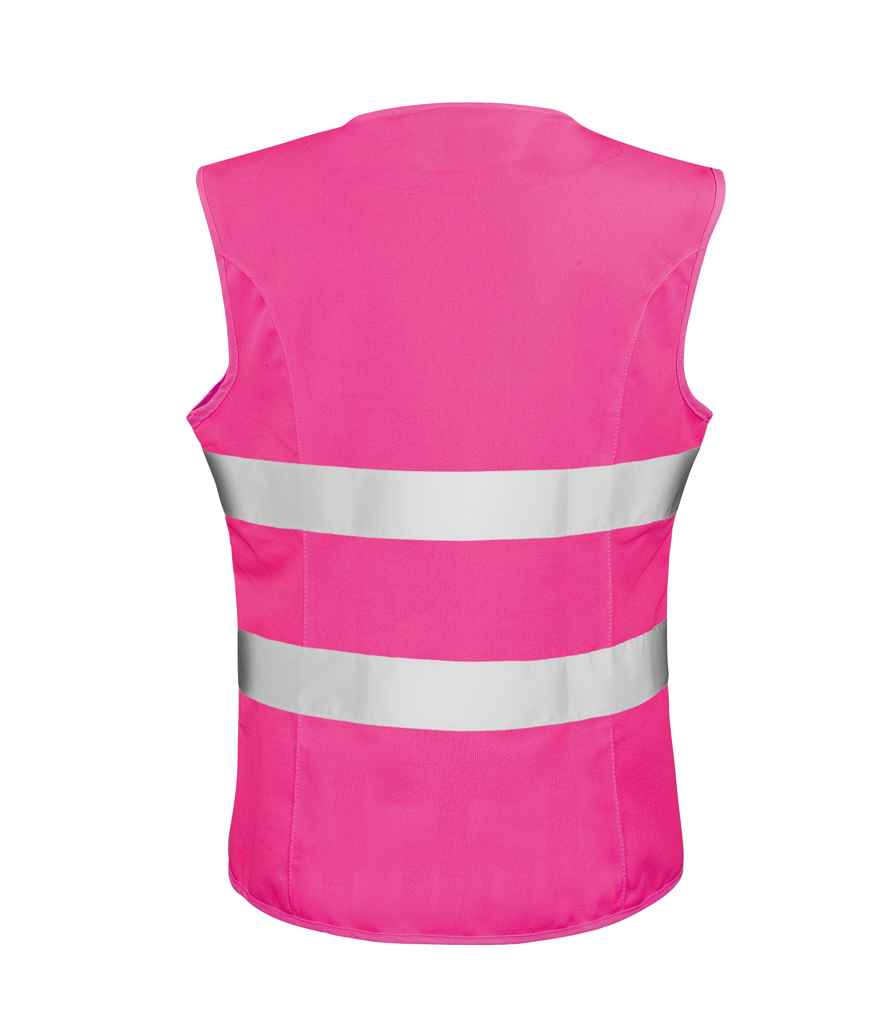 Result Core Ladies Hi-Vis Vest in by Result Core — Custom branded clothing by Print Press, featuring premium embroidery produced in our specialist print lab in the UK.