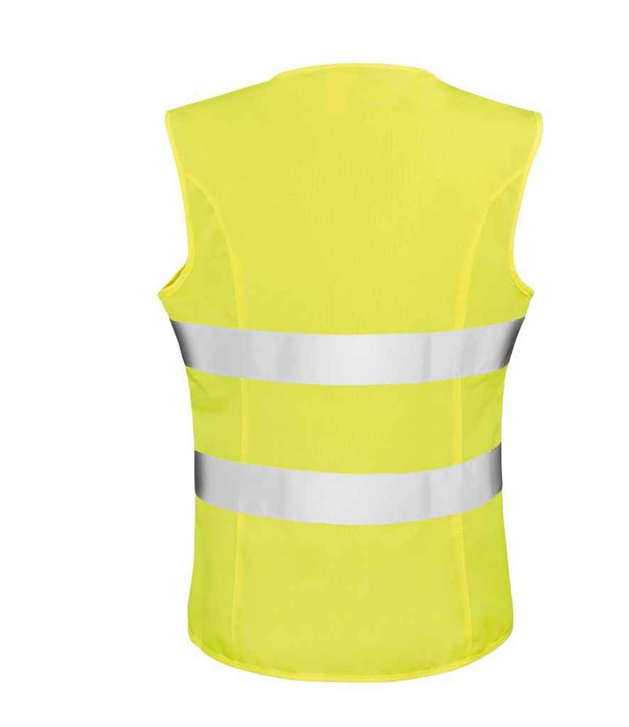 Result Core Ladies Hi-Vis Vest in by Result Core — Custom branded clothing by Print Press, featuring premium embroidery produced in our specialist print lab in the UK.