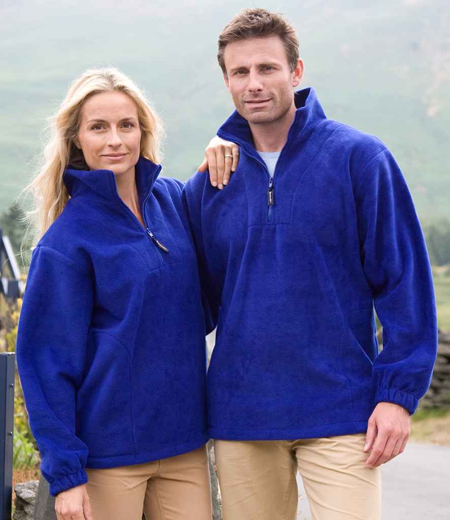 Result Polartherm Zip Neck Fleece in by Result — Custom branded clothing by Print Press, featuring premium embroidery produced in our specialist print lab in the UK.