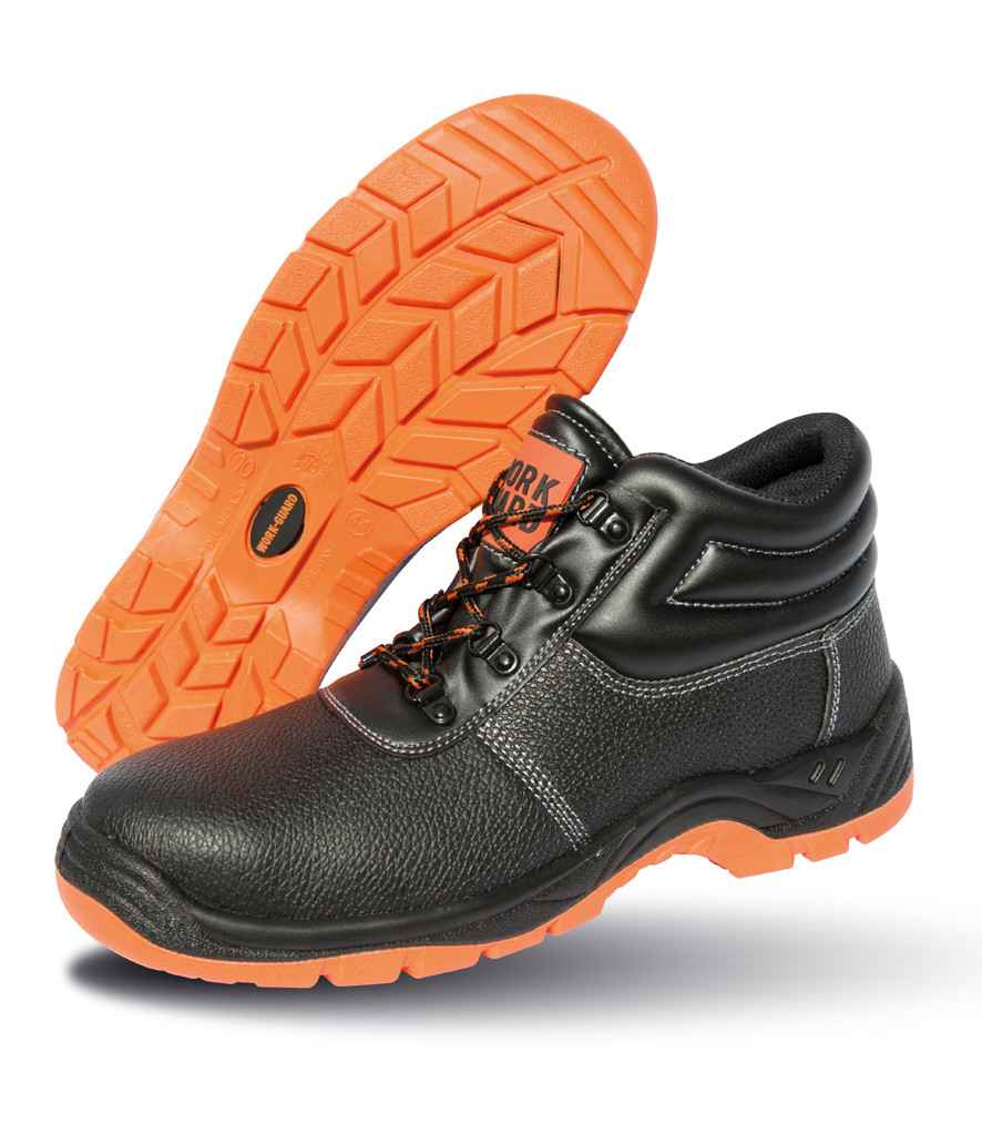 Result Work-Guard Defence S1P SRA Safety Boots in by Result Work-Guard — Custom branded clothing by Print Press, featuring premium embroidery produced in our specialist print lab in the UK.