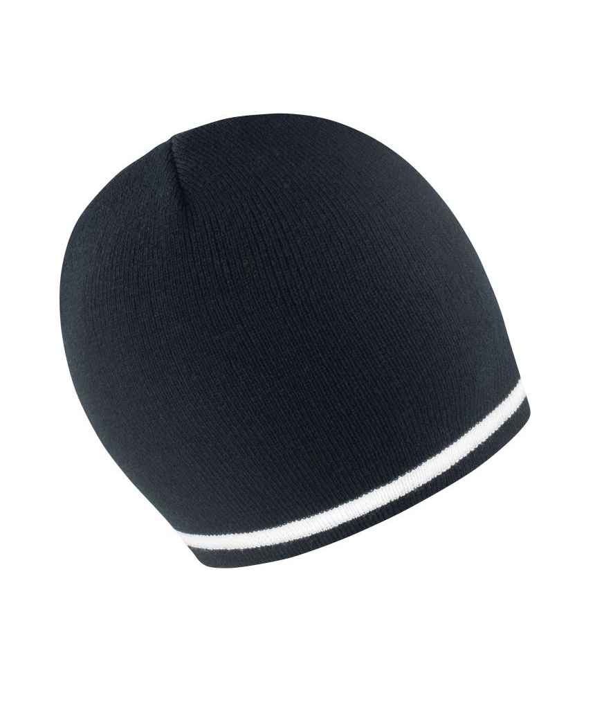 Result National Beanie in ONE New Zealand by Result Winter Essentials — Custom branded clothing by Print Press, featuring premium embroidery produced in our specialist print lab in the UK.