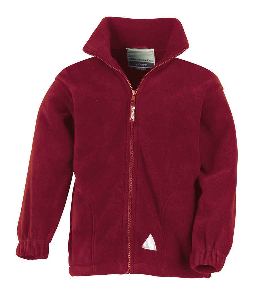 Result Kids/Youths Polartherm Fleece Jacket in by Result — Custom branded clothing by Print Press, featuring premium embroidery produced in our specialist print lab in the UK.
