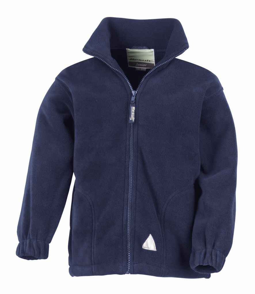 Result Kids/Youths Polartherm Fleece Jacket in by Result — Custom branded clothing by Print Press, featuring premium embroidery produced in our specialist print lab in the UK.