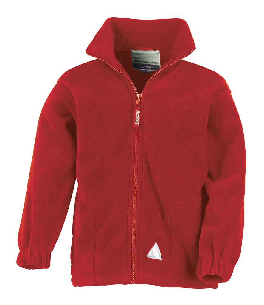 Result Kids/Youths Polartherm Fleece Jacket in by Result — Custom branded clothing by Print Press, featuring premium embroidery produced in our specialist print lab in the UK.