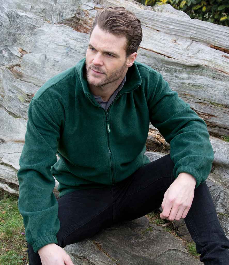 Result Polartherm Fleece Jacket in Forest Green by Result — Custom branded clothing by Print Press, featuring premium embroidery produced in our specialist print lab in the UK.