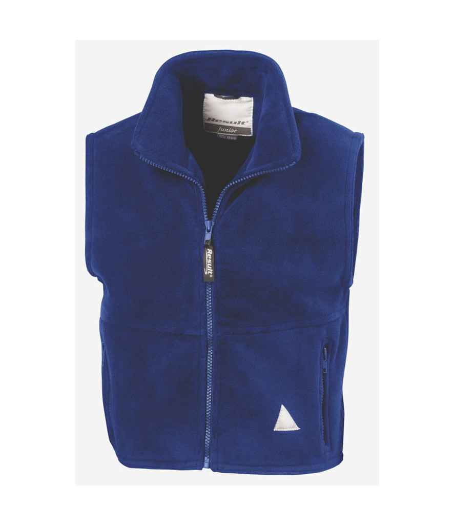 Result Kids/Youths Polartherm Fleece Bodywarmer in by Result — Custom branded clothing by Print Press, featuring premium embroidery produced in our specialist print lab in the UK.