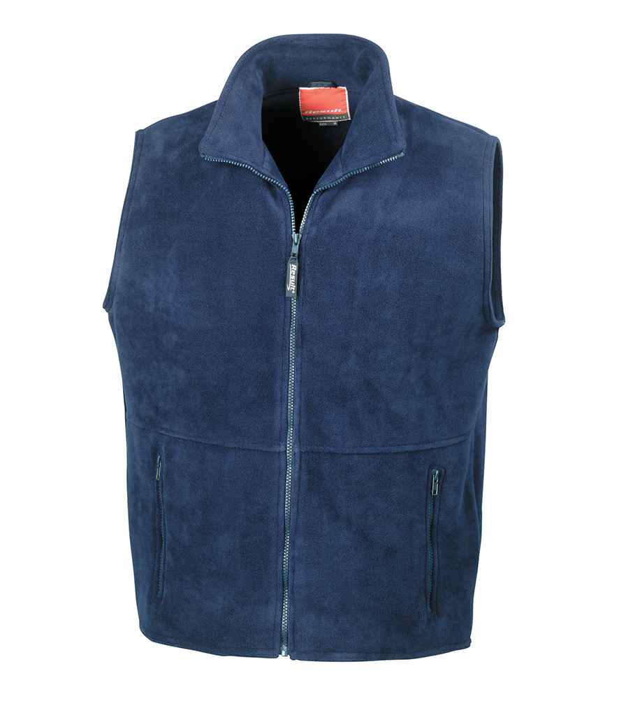 Result Polartherm Fleece Bodywarmer in by Result — Custom branded clothing by Print Press, featuring premium embroidery produced in our specialist print lab in the UK.