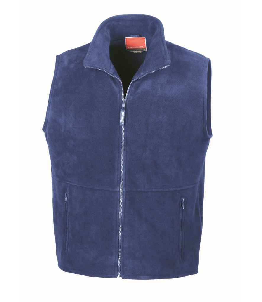 Result Polartherm Fleece Bodywarmer in by Result — Custom branded clothing by Print Press, featuring premium embroidery produced in our specialist print lab in the UK.