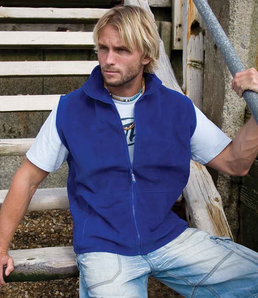 Result Polartherm Fleece Bodywarmer in Royal Blue by Result — Custom branded clothing by Print Press, featuring premium embroidery produced in our specialist print lab in the UK.