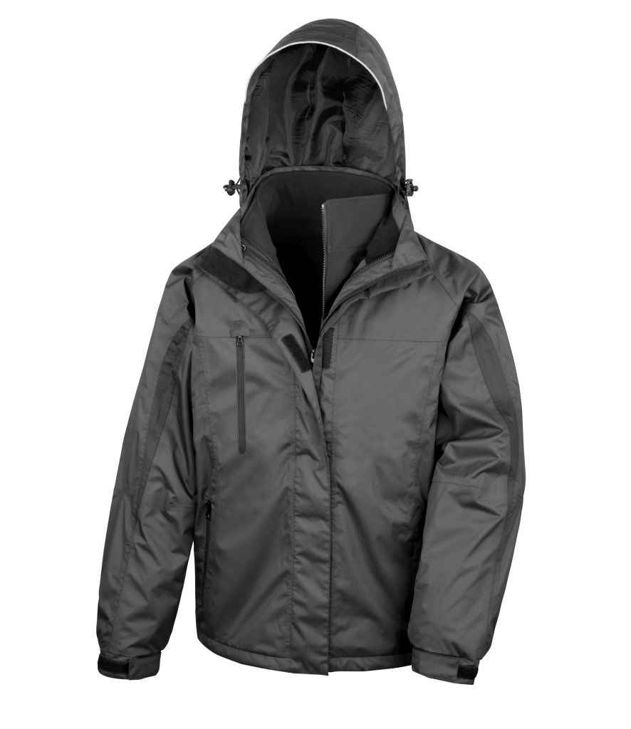 Result Journey 3-in-1 Jacket with Soft Shell Inner in by Result — Custom branded clothing by Print Press, featuring premium embroidery produced in our specialist print lab in the UK.
