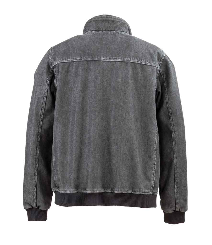 Result Stone Wash Denim Soft Shell Jacket in by Result — Custom branded clothing by Print Press, featuring premium embroidery produced in our specialist print lab in the UK.