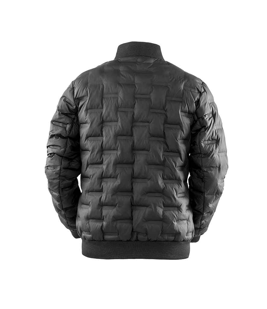 Result Urban Ultrasonic Rib MA1 Jacket in by Result Urban — Custom branded clothing by Print Press, featuring premium embroidery produced in our specialist print lab in the UK.