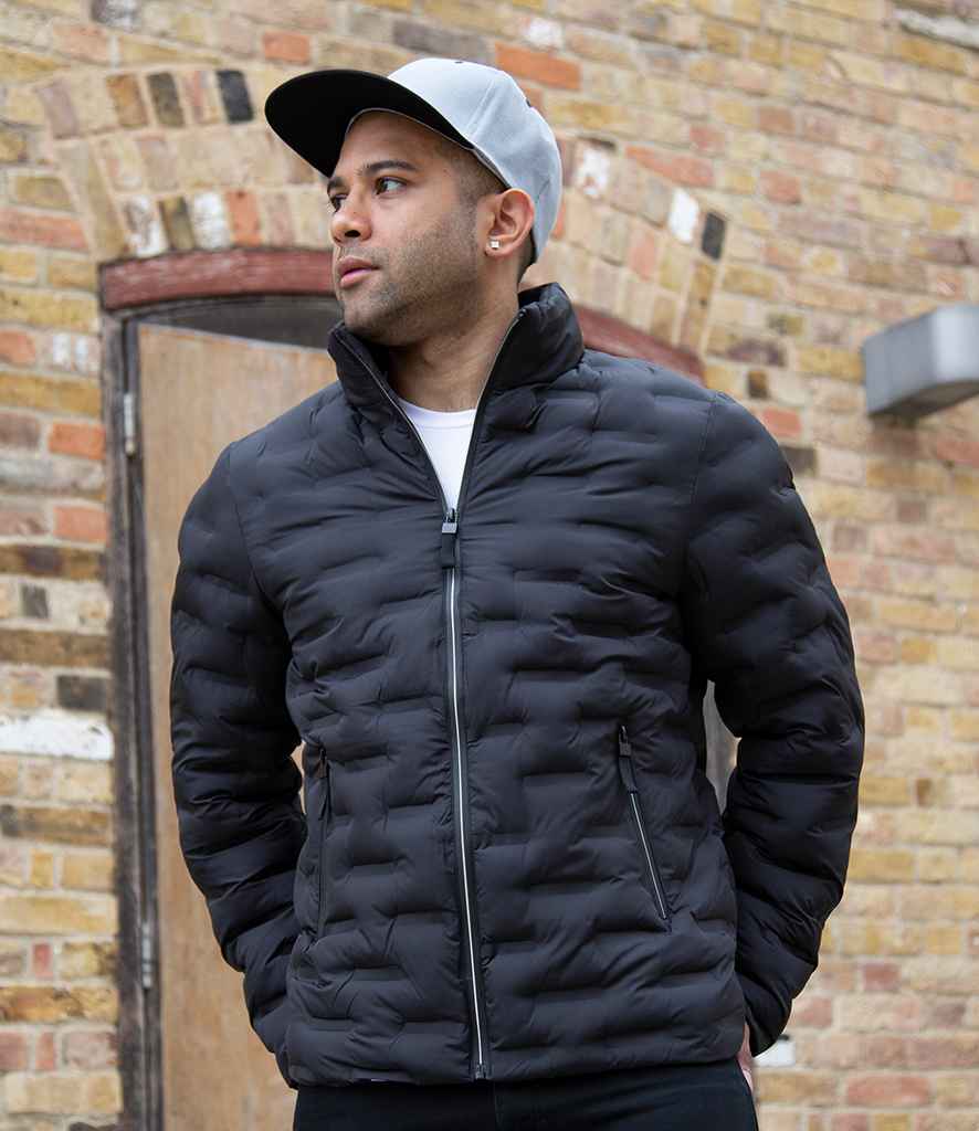 Result Urban Ultrasonic Rib Jacket in Black by Result Urban — Custom branded clothing by Print Press, featuring premium embroidery produced in our specialist print lab in the UK.
