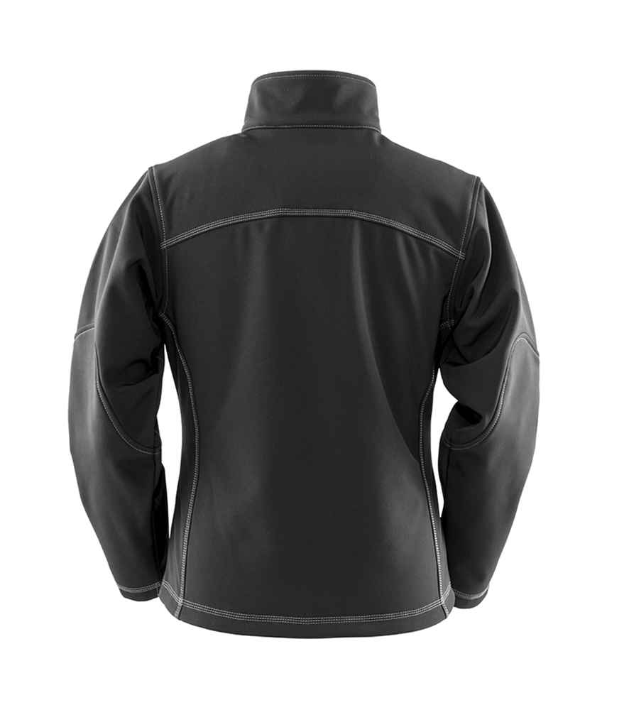 Result Work-Guard Ladies Treble Stitch Soft Shell Jacket in by Result Work-Guard — Custom branded clothing by Print Press, featuring premium embroidery produced in our specialist print lab in the UK.