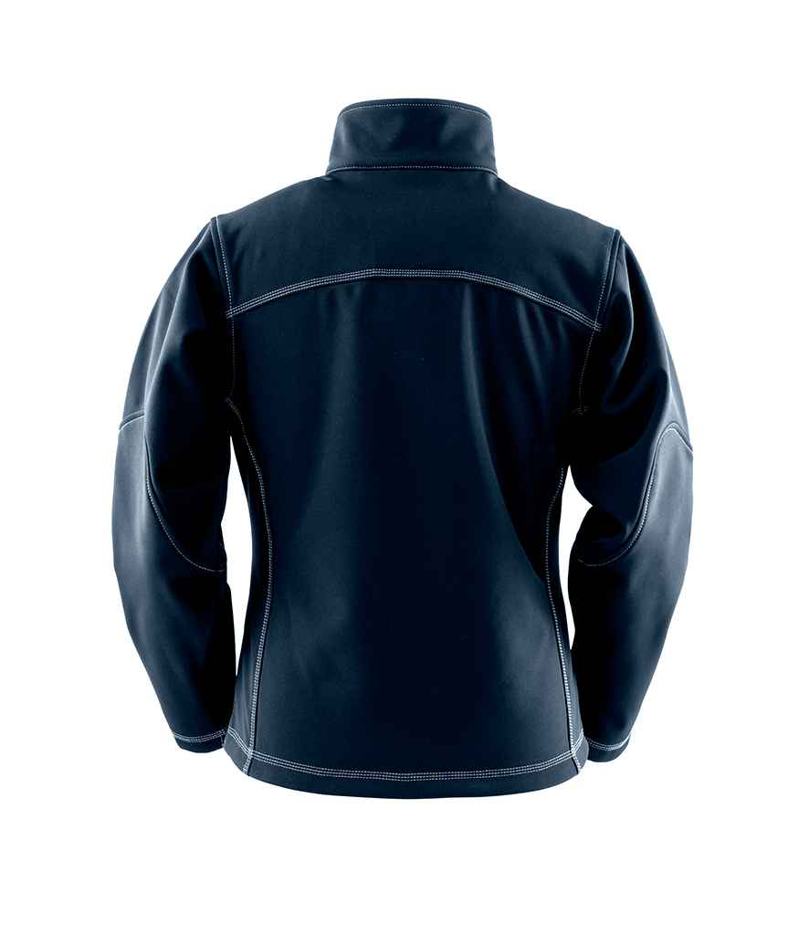 Result Work-Guard Ladies Treble Stitch Soft Shell Jacket in by Result Work-Guard — Custom branded clothing by Print Press, featuring premium embroidery produced in our specialist print lab in the UK.