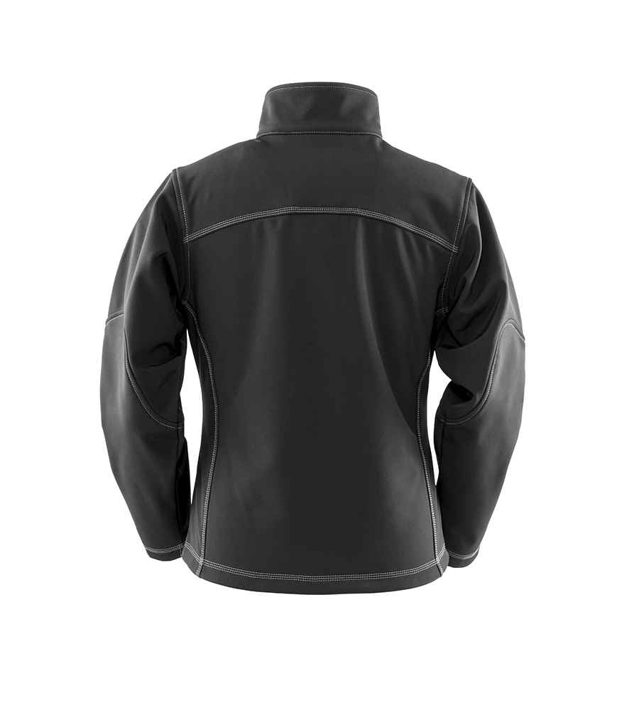 Result Work-Guard Treble Stitch Soft Shell Jacket in by Result Work-Guard — Custom branded clothing by Print Press, featuring premium embroidery produced in our specialist print lab in the UK.