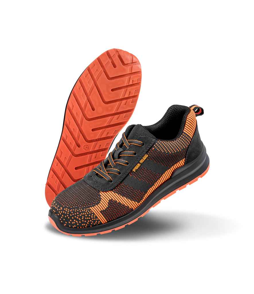 Result Work-Guard Hardy SRA SB Safety Trainers in by Result Work-Guard — Custom branded clothing by Print Press, featuring premium embroidery produced in our specialist print lab in the UK.