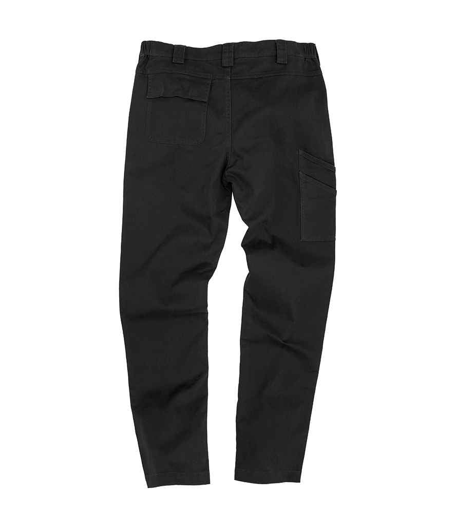 Result Work-Guard Super Stretch Slim Chino Trousers in by Result Work-Guard — Custom branded clothing by Print Press, featuring premium embroidery produced in our specialist print lab in the UK.
