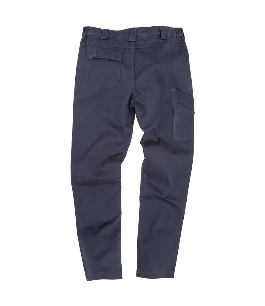 Result Work-Guard Super Stretch Slim Chino Trousers in by Result Work-Guard — Custom branded clothing by Print Press, featuring premium embroidery produced in our specialist print lab in the UK.