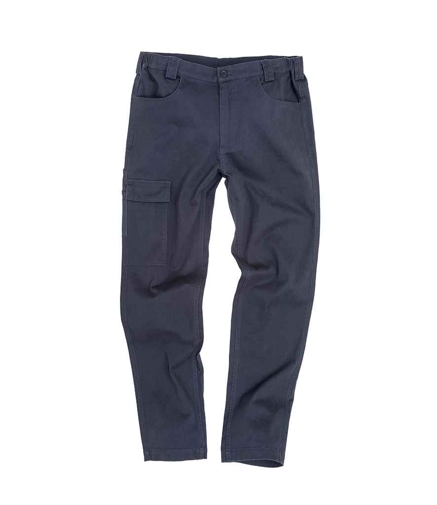 Result Work-Guard Super Stretch Slim Chino Trousers in by Result Work-Guard — Custom branded clothing by Print Press, featuring premium embroidery produced in our specialist print lab in the UK.
