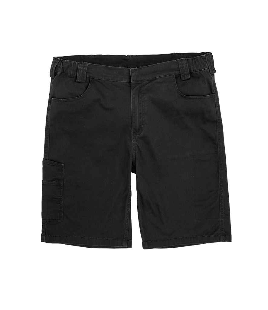 Result Work-Guard Stretch Slim Chino Shorts in by Result Work-Guard — Custom branded clothing by Print Press, featuring premium embroidery produced in our specialist print lab in the UK.