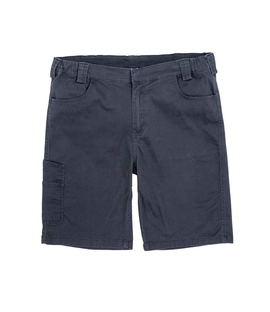 Result Work-Guard Stretch Slim Chino Shorts in by Result Work-Guard — Custom branded clothing by Print Press, featuring premium embroidery produced in our specialist print lab in the UK.