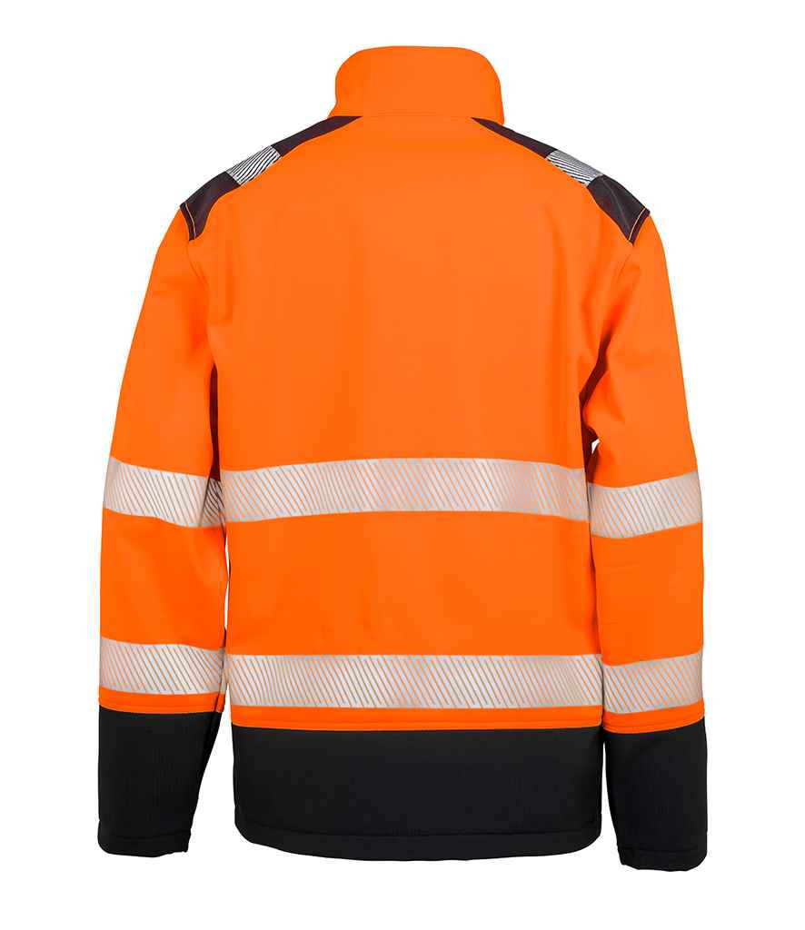 Result Safe-Guard Printable Ripstop Safety Soft Shell Jacket in by Result Safe-Guard — Custom branded clothing by Print Press, featuring premium embroidery produced in our specialist print lab in the UK.