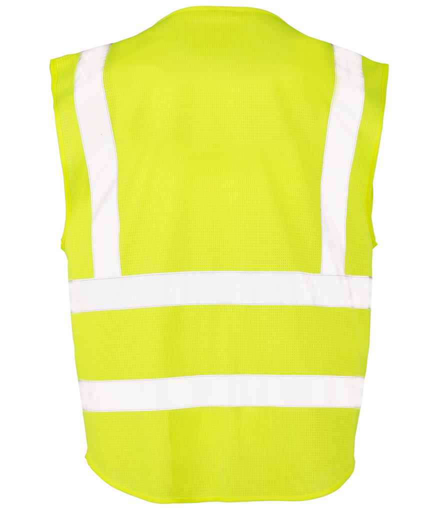 Result Safe-Guard Executive Cool Mesh Safety Vest in by Result Safe-Guard — Custom branded clothing by Print Press, featuring premium embroidery produced in our specialist print lab in the UK.