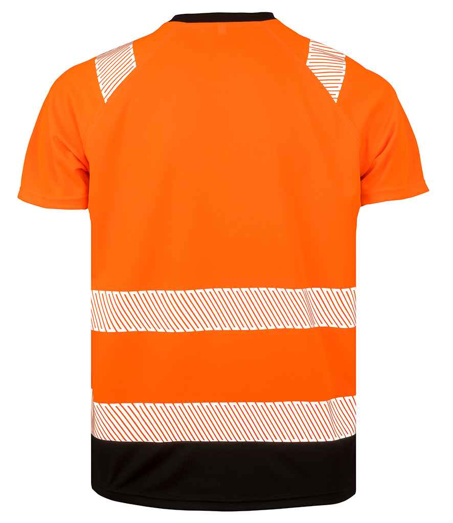 Result Genuine Recycled Safety T-Shirt in by Result Genuine Recycled — Custom branded clothing by Print Press, featuring premium embroidery produced in our specialist print lab in the UK.