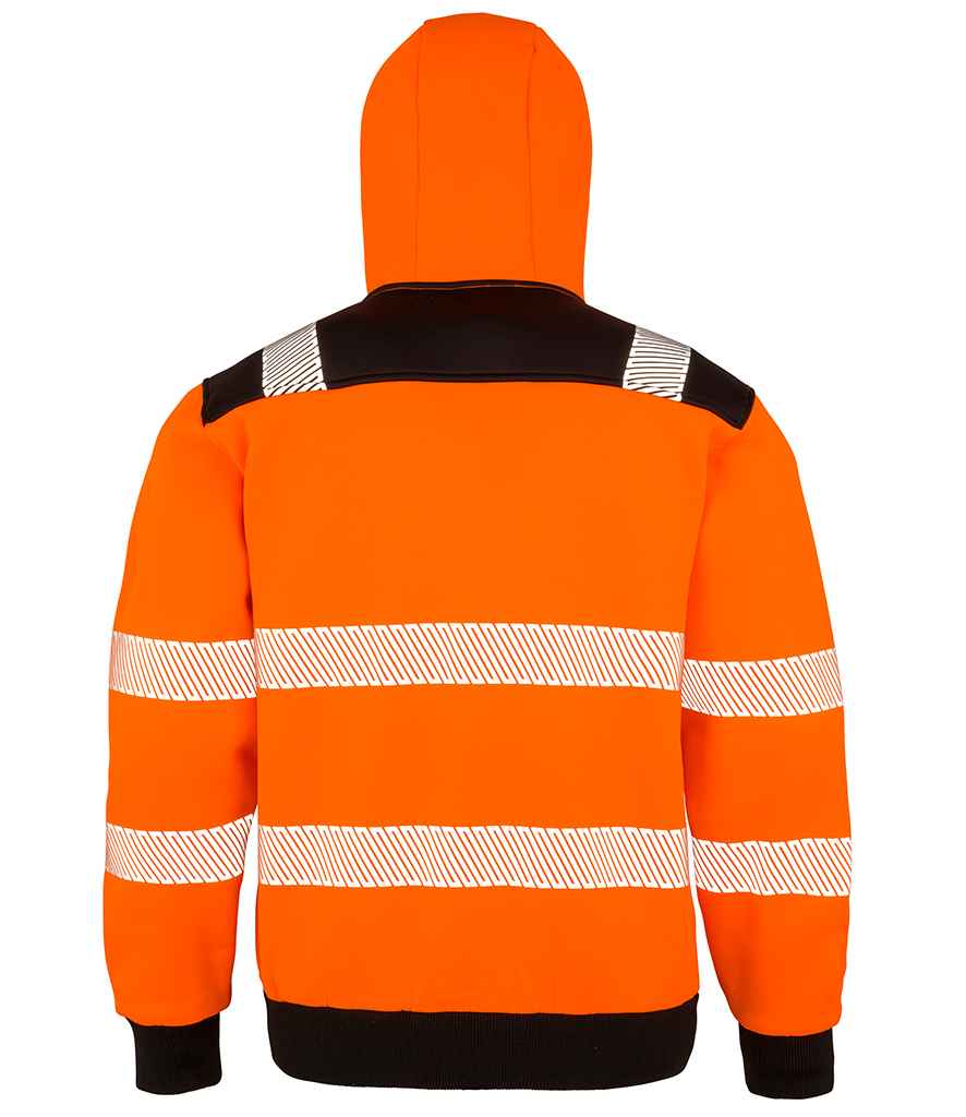 Result Genuine Recycled Safety Zip Hoodie in by Result Genuine Recycled — Custom branded clothing by Print Press, featuring premium embroidery produced in our specialist print lab in the UK.