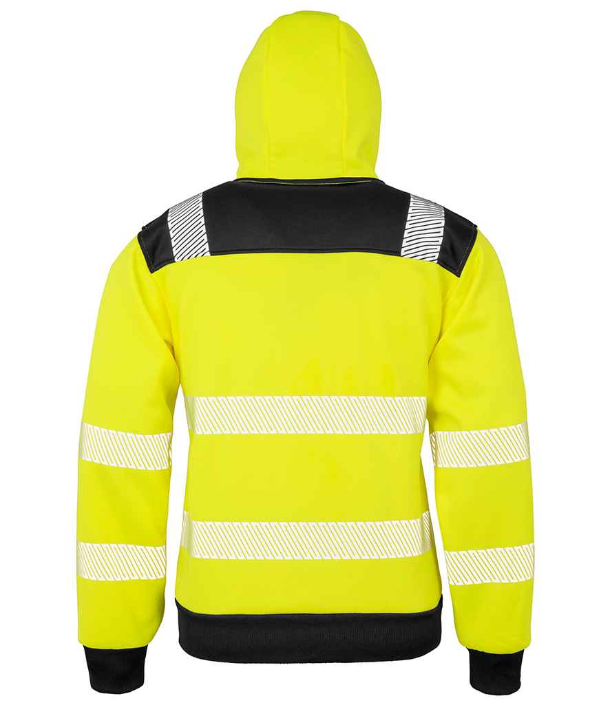 Result Genuine Recycled Safety Zip Hoodie in by Result Genuine Recycled — Custom branded clothing by Print Press, featuring premium embroidery produced in our specialist print lab in the UK.