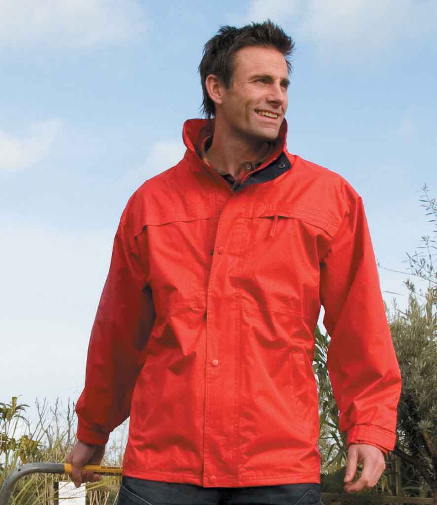 Result Multi-Function Midweight Jacket in Red Navy by Result — Custom branded clothing by Print Press, featuring premium embroidery produced in our specialist print lab in the UK.