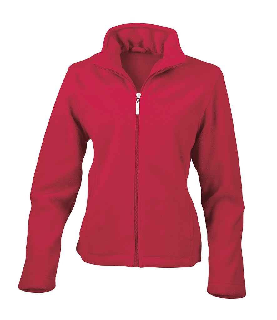 Result Ladies Micro Fleece Jacket in by Result — Custom branded clothing by Print Press, featuring premium embroidery produced in our specialist print lab in the UK.