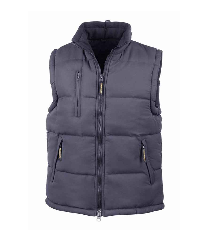 Result Ultra Padded Bodywarmer in by Result — Custom branded clothing by Print Press, featuring premium embroidery produced in our specialist print lab in the UK.