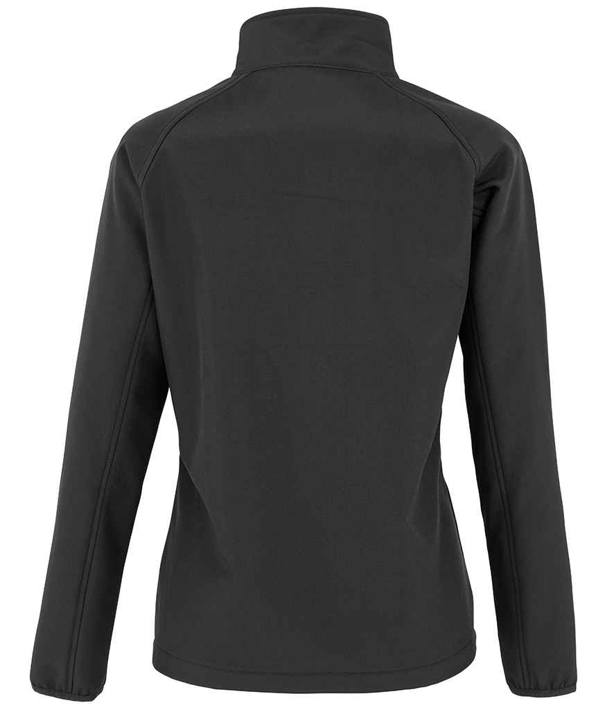 Result Genuine Recycled Ladies Printable Soft Shell Jacket in by Result Genuine Recycled — Custom branded clothing by Print Press, featuring premium embroidery produced in our specialist print lab in the UK.